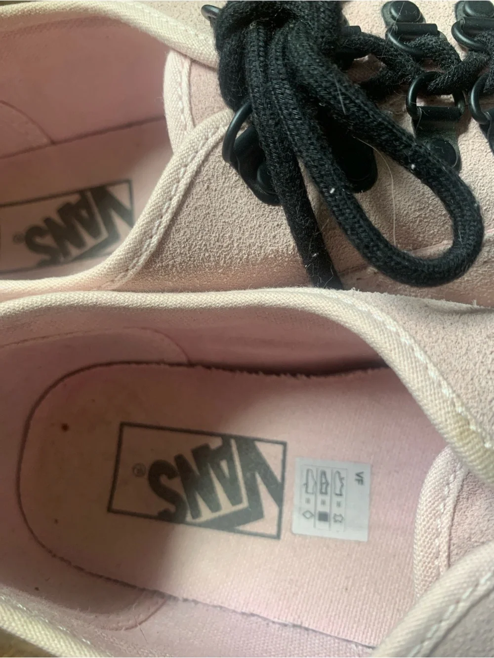 Vans soft pink